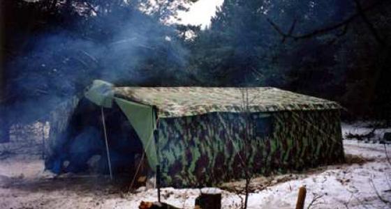 Армейские палатки и палатки специального назначения